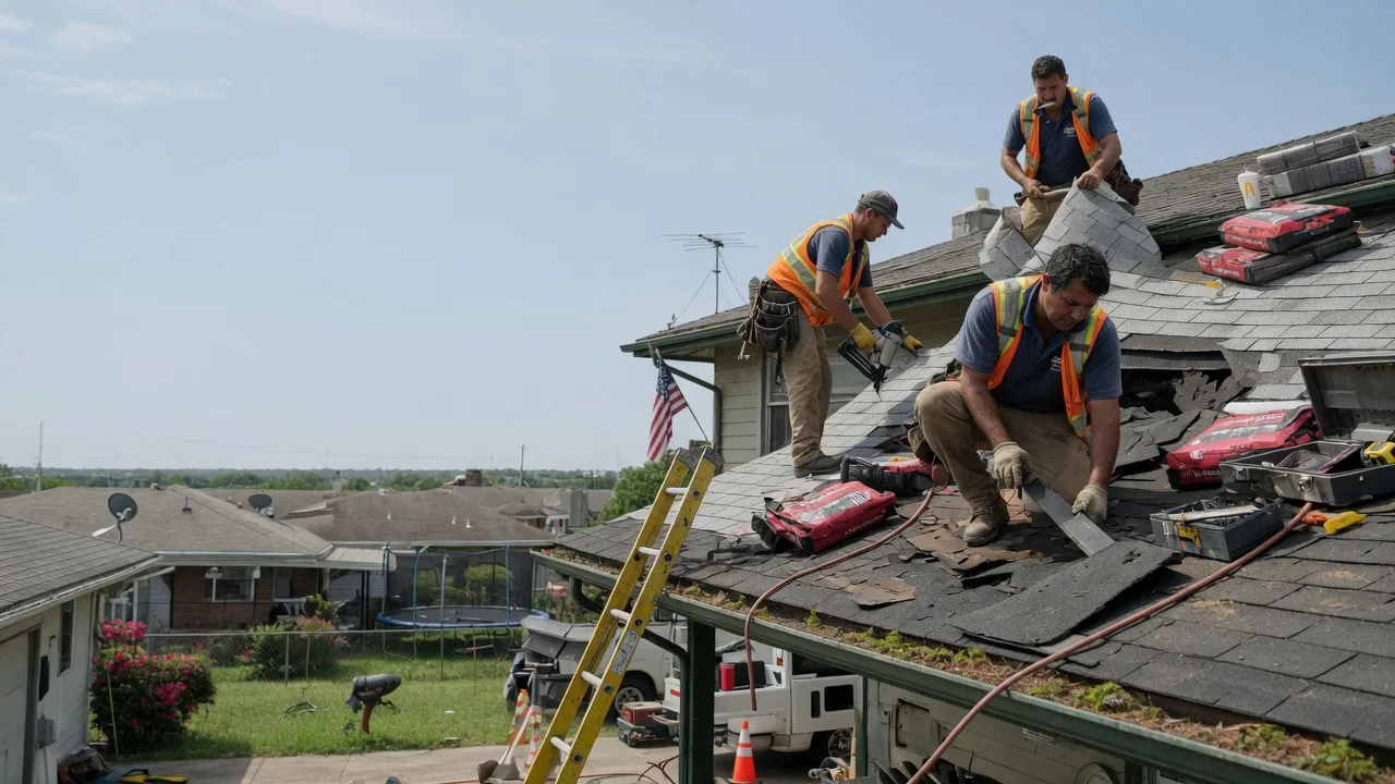 Roof Repair in Hinton, OK near me
